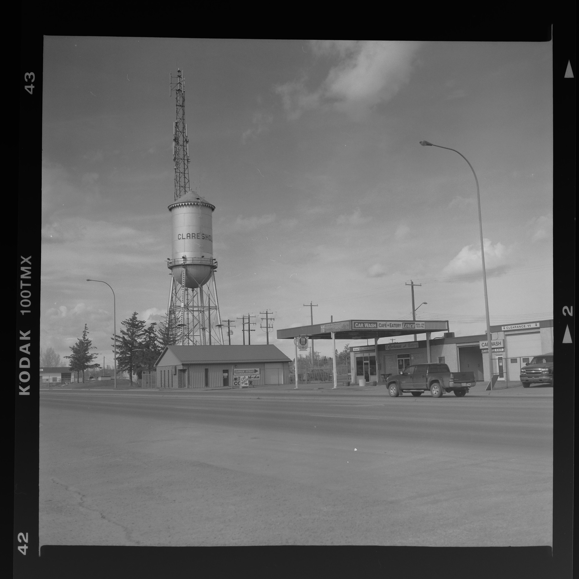 Claresholm Alberta Water Tower
