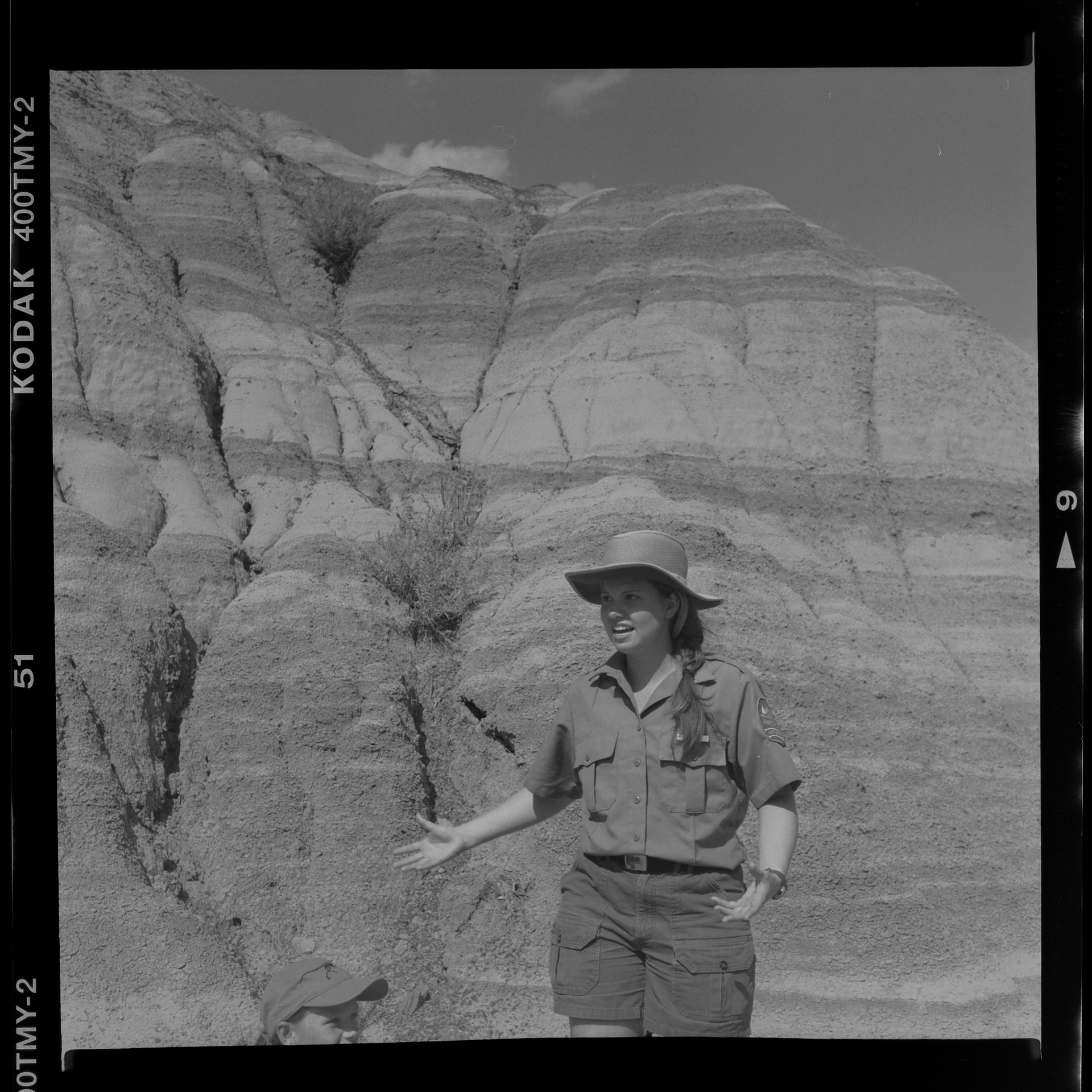 Paleontologist at Dinosaur Provincial Park